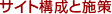 サイト構成と施策