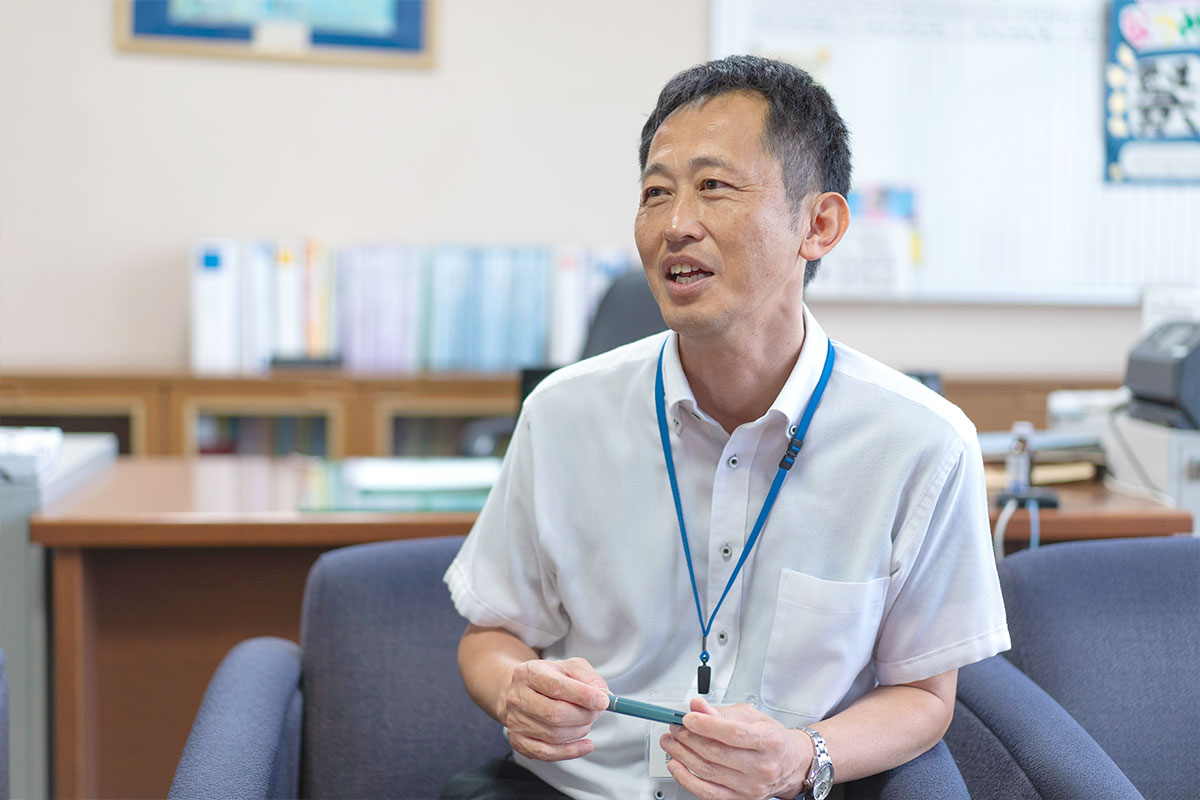 山口総合支援学校 勇次校長先生