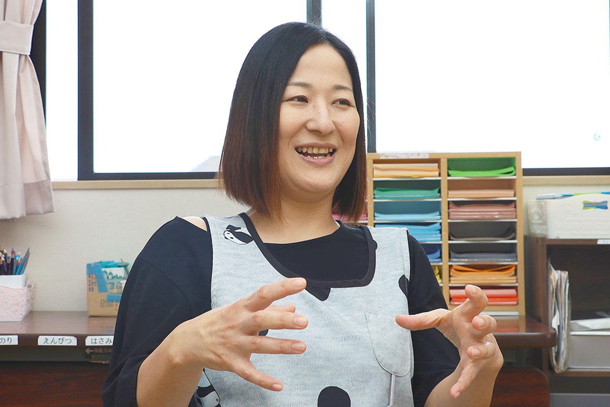 学童保育所支援員　生坂美穂様