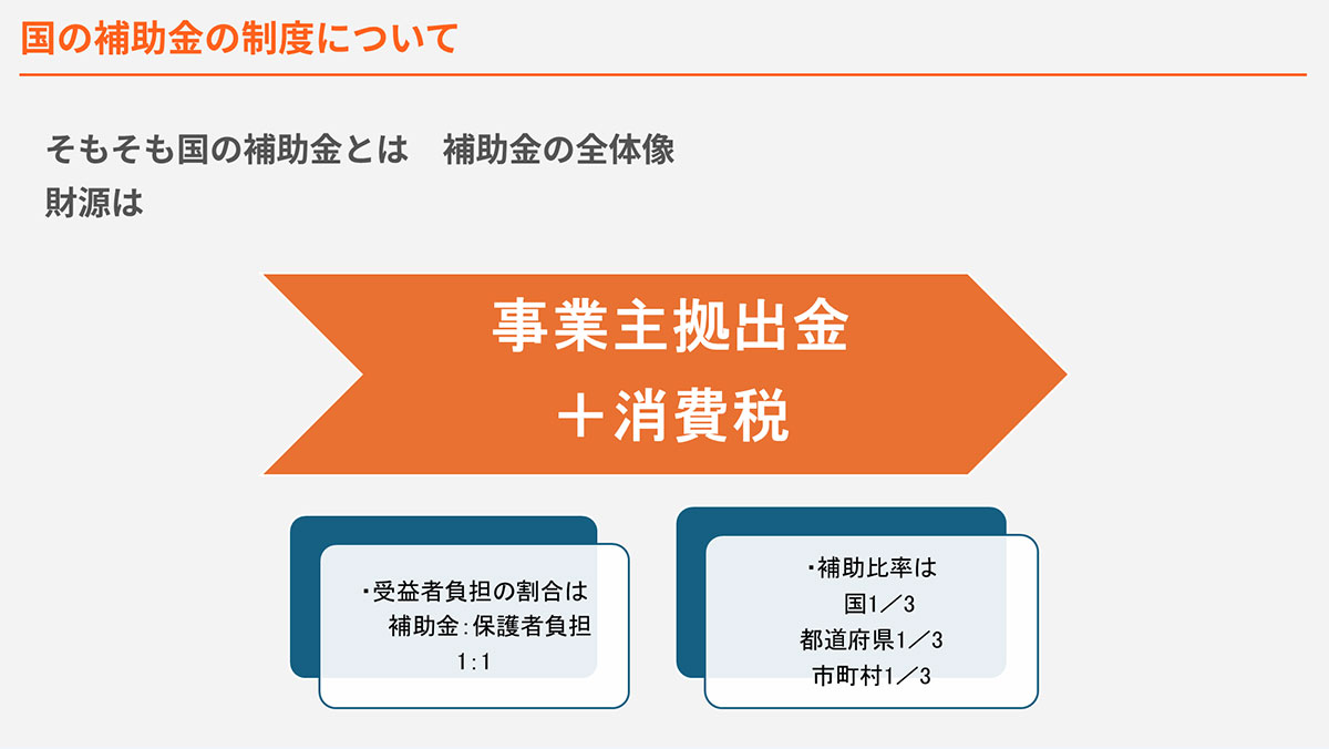 (図：自治体ごとの補助金利用可否の仕組み / 賀屋氏資料より)