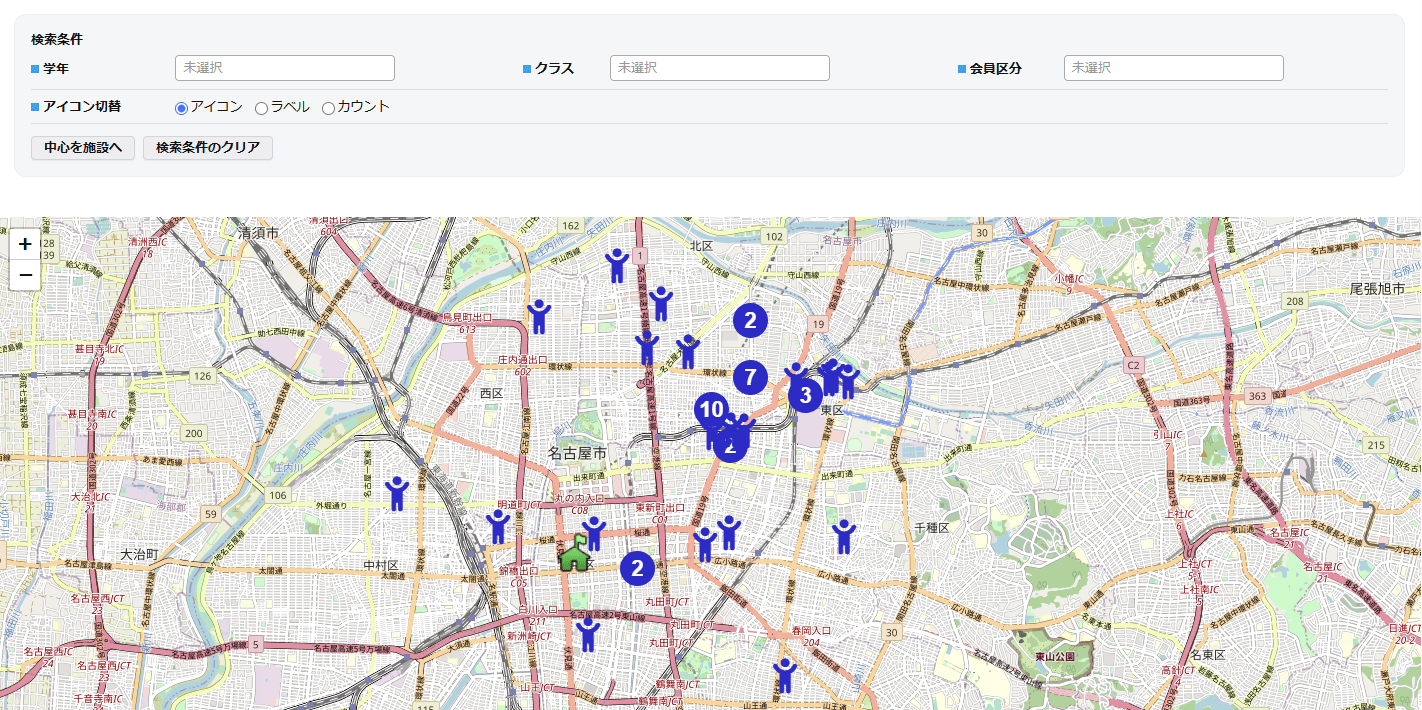 【お役立ち機能】児童の居住エリアを地図で見える化！「児童分布図機能」をご紹介