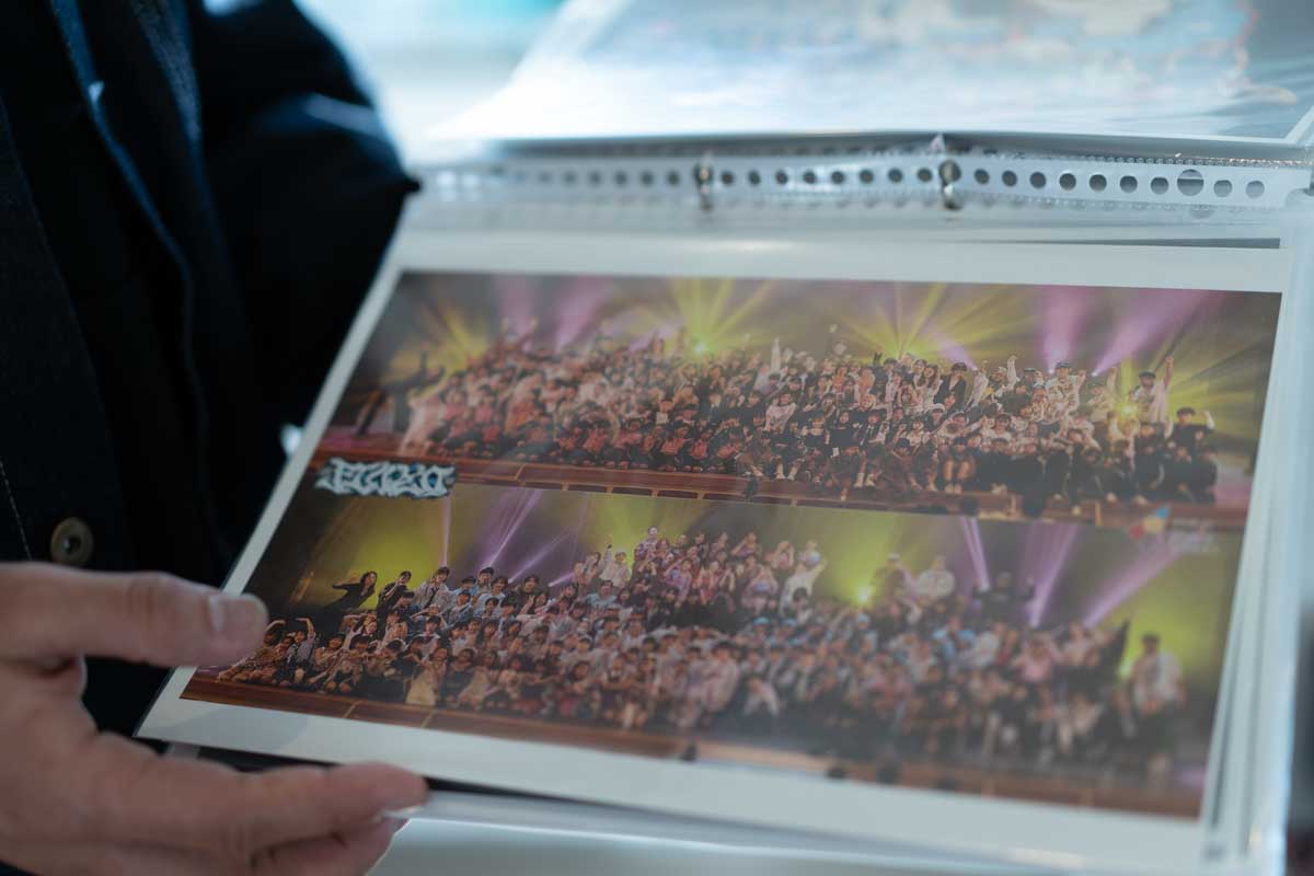 イベントや発表会の様子をまとめたアルバム。