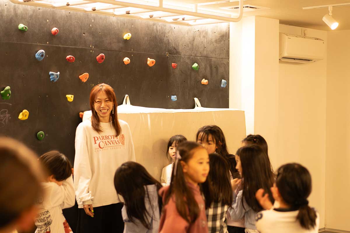 LINA様のレッスンの様子。